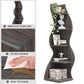 Tribesigns Corner Shelf, Modern 5-Tier Wall Corner Bookshelf, Stylish  Storage Rack Plant Stand