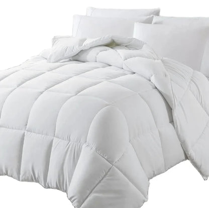 1pc Down Alternative Comforter, All-season Bedding - Includes Single Comforter Duvet Insert - Soft Hypoallergenic And Breathable