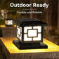 Timed LED Solar Outdoor Light Pillar – Decorative & Durable Solar Lighting for Your Outdoor Spaces