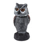 Owl Decoy Plastic Shake Head – Garden Bird Repellent & Decoration