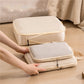 3Pcs/Set Travel Compressible Packing Multifunction Travel Storage Bag Waterproof Suitcase Nylon Portable Luggage Organizer Pink