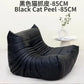 Cat Scratch Leather Nordic Togo Lazy Caterpillar Sofa – Single Person Suede Chair