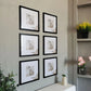 3Pcs Wood Square Photo Frames: