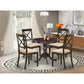 5 Piece Kitchen Table Set for 4
