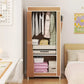 Dustproof Wardrobe Floor Standing Fabric Wardrobes Multilayer Foldable Organizer Closet Large Capacity Bedroom Storage Furniture