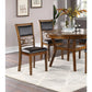 Dining Room Furniture Walnut Finish Set of 2 Side Chairs