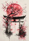 Japanese Landscape Canvas Wall Art – Timeless Eastern Elegance