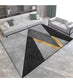 Modern Geometric Abstract Style Crystal Pile Carpet