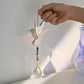 Crystal SunCatcher Prisms Hanging Rainbow Chaser Window Wind Chime Tree of Life Car Art Hanging Pendant Home Garden Decoration
