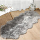 Soft Sheepskin Bedroom Carpet – Imitation Wool Pad with Long Hair: