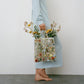 Embroidered Lace Flower Shoulder Bag Women Handmade Mesh Shopping Bag Retro Art Tote Bag Beach Hand Bag Bolsa Playa