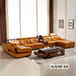 MANBAS Premium Italian Genuine Leather Sofa Sets