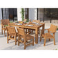 Outdoor Dining Set for 6 – HDPE Rectangle Table & Chairs