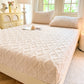 1pc Winter Warm Coral Fleece Fitted Bed Sheet