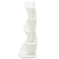 Tribesigns Corner Shelf, Modern 5-Tier Wall Corner Bookshelf, Stylish  Storage Rack Plant Stand