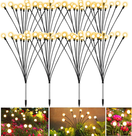 Outdoor Solar Lawn LED Firefly Lights – Garden & Landscape Decoration