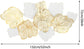 3D Metal Wall Decor Art - "Gold Flower Blooming"