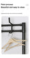 Clothes Hanger Multi-Layer Shoe Rack – Floor-Standing Organizer