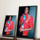 Michael Jackson Anime Posters Sticky HD Quality Wall Art Retro Posters for Home Kawaii Room Decor