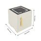 Smart Nightstand w/ Drawer & Safe Wireless Charging Nightstand Solid Wood Night Stand w/ 2 Drawers LED Bedside Tables for Bedroo