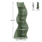 Tribesigns Corner Shelf, Modern 5-Tier Wall Corner Bookshelf, Stylish  Storage Rack Plant Stand