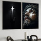 Son of God Jesus Cross Holy Light Wall Art