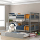 Harper & Bright Designs Full Over Full Bunk Bed with Trundle: