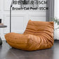 Cat Scratch Leather Nordic Togo Lazy Caterpillar Sofa – Single Person Suede Chair